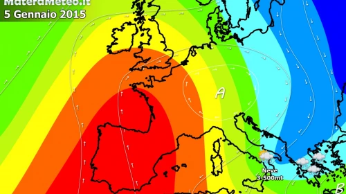 Altro freddo in arrivo: fiocchi il 5 Gennaio 2015 nella mattinata